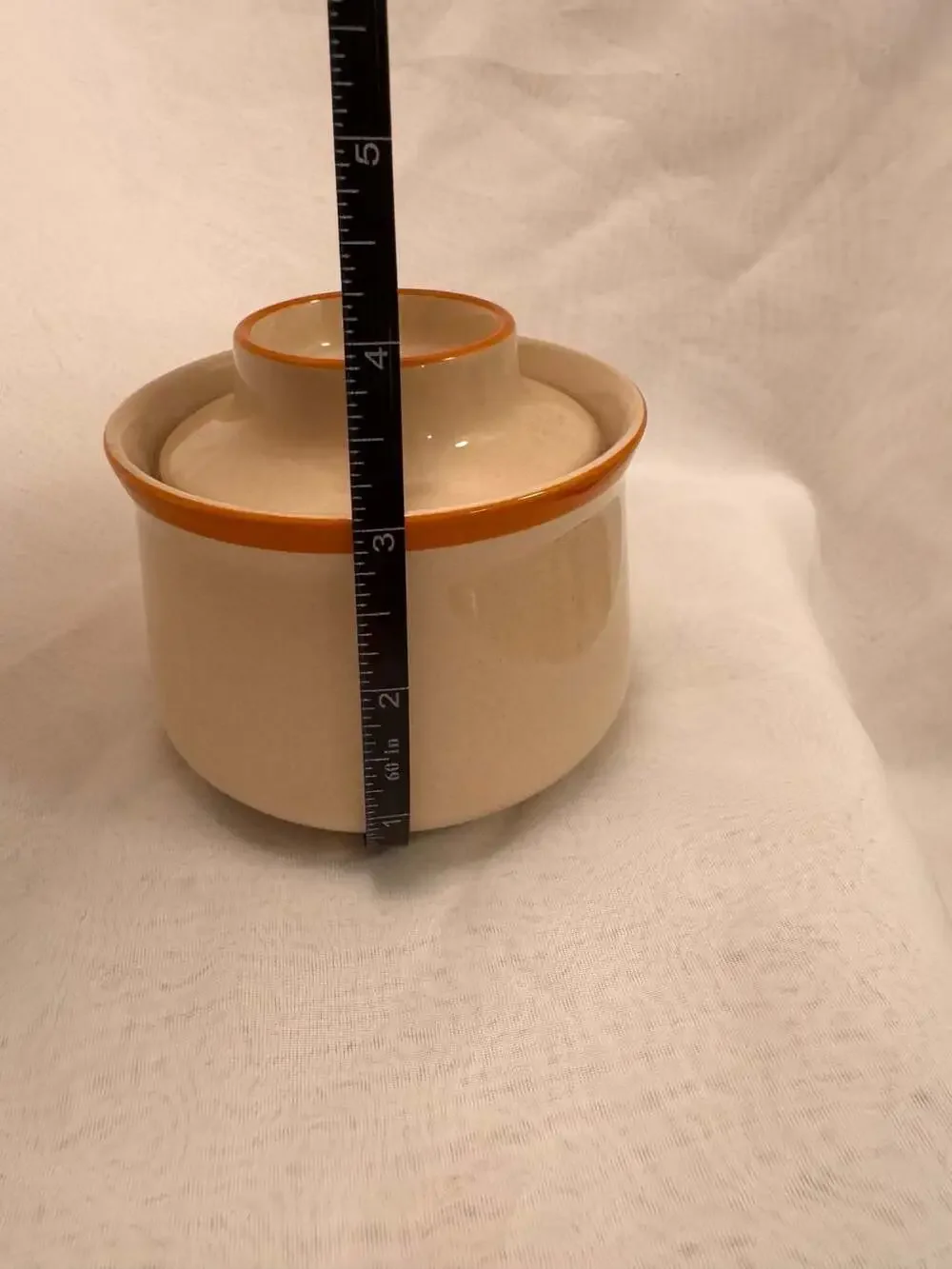 Vintage JI Stonecrest Andre Ponché Sugar Bowl and Creamer Set